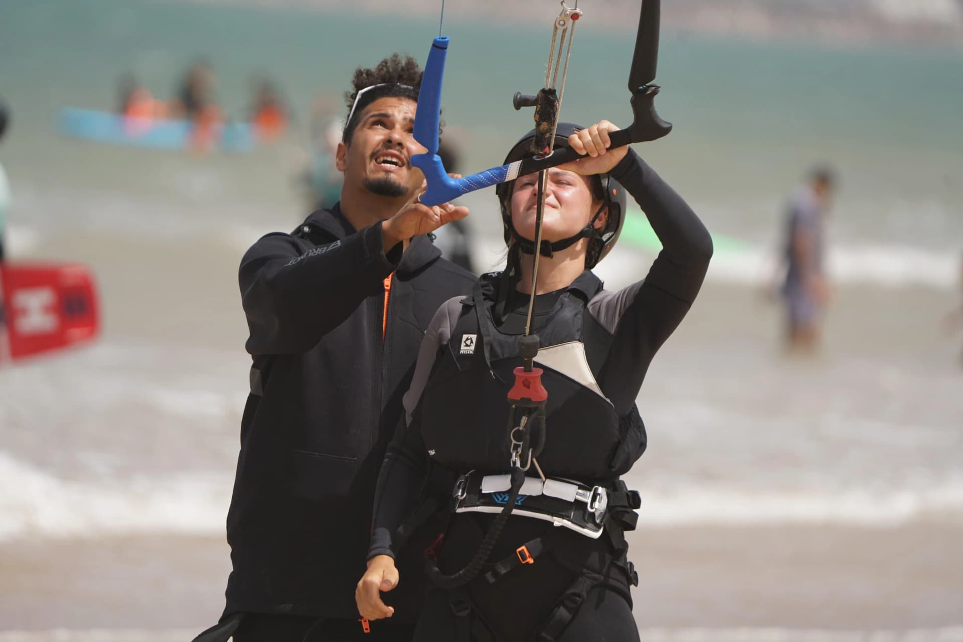 Safety & Rescue Training at Surf centre Essaouira